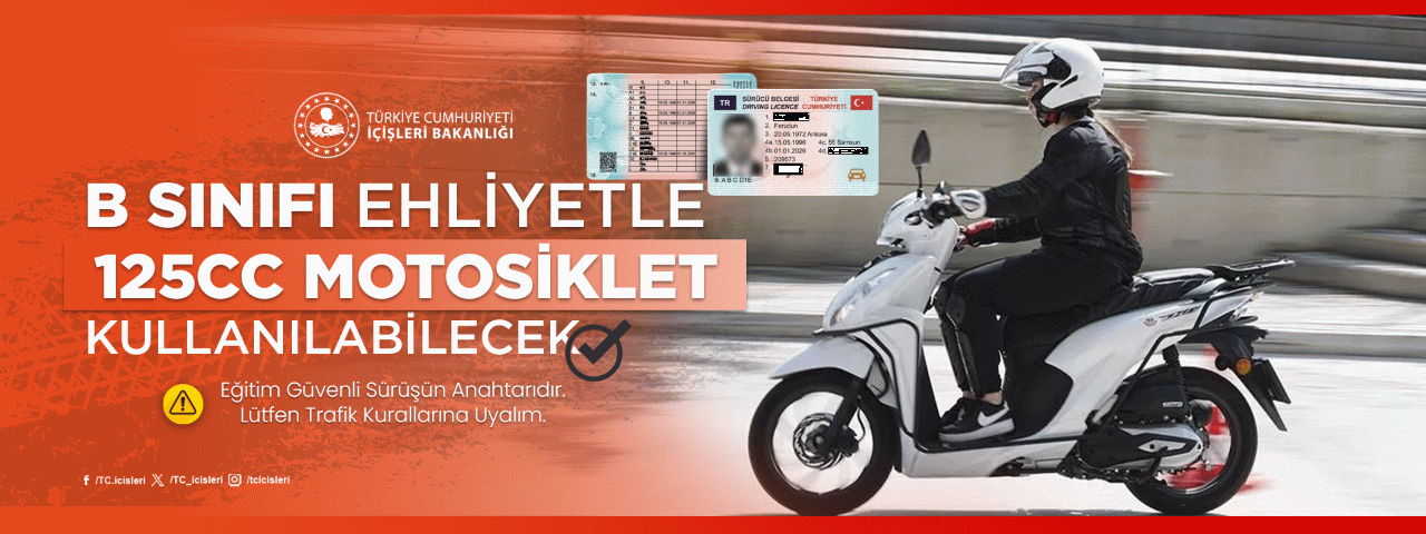 B Sınıfı Ehliyetle 125cc Motosiklet Kullanımına İzin Verildi ...